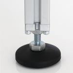 Skid Resistance T Slot Accessories Metal Leveling Feet DIN GB Standard