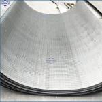 Johnson Wedge Wire Vee Screen DSM Parabolic Filter Screen Curve Welded Sieve