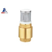 Buy cheap Removable DIN259 Oil Check Valve Brass Foot Valve With Strainer Stainless Steel product