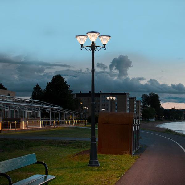 Buy cheap Yard Garden Modern Led Solar Street Lamp Outdoor Waterproof IP65 Landscape from wholesalers