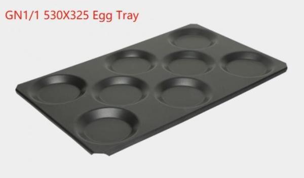 Buy cheap Foodservice Combi Oven Gastronorm GN 1/1 Nonstick Aluminum Egg Baking Tray 530x325mm from wholesalers