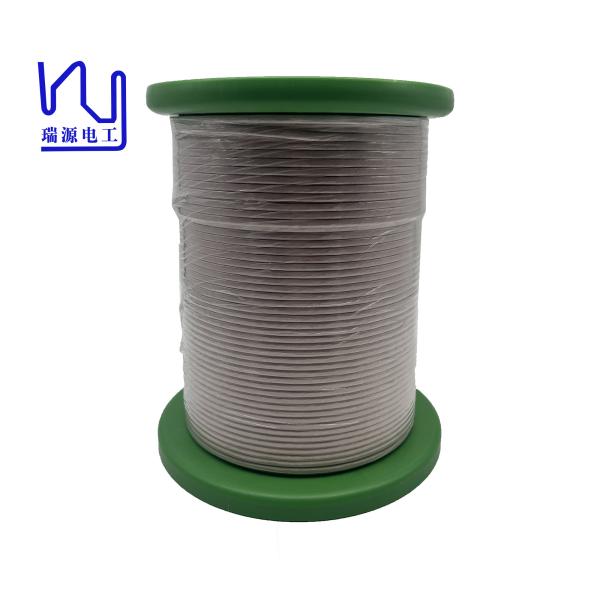2700v Breakdown Voltage USTC Copper Litz Wire 0.1mm Single UEW Insulation Silk
