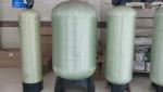 Good Performance Fiberglass Water Filter Tanks , Durable Vertical Pressure