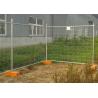 Buy cheap Outdoor 2400mm Wide Temporary Steel Fencing Corrosion Resistant from wholesalers