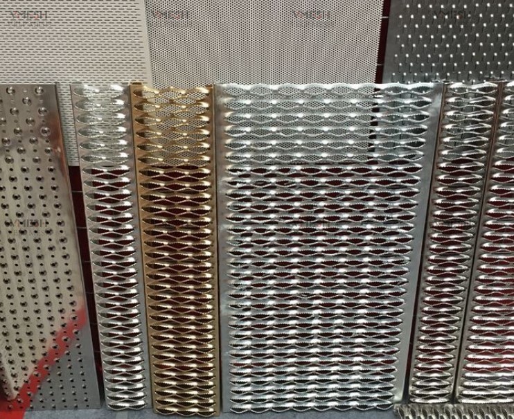 Anti Slip 5 Diamond Walkway Grip Strut Safety Grating Perforated