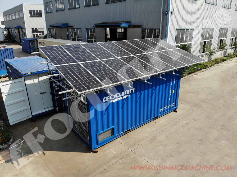 20kw Containerized Solar Power Low Temperature Cold Room Ideal for 380v/3p/50hz Voltage
