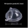 Buy cheap 90MM Plastic Lid Disposable Leakproof Milk Tea Ice Drink Injection Molding Lid from wholesalers