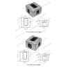 Buy cheap ISO1161 Approval Marine Corner Casting Cargo Container Parts 178*162*118 from wholesalers