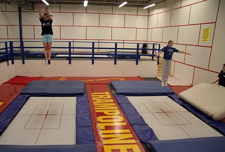 339M2 Spring Round Trampoline/ Chinese Best Indoor Trampoline/ Commercial Indoor Gymnastic Trampoline