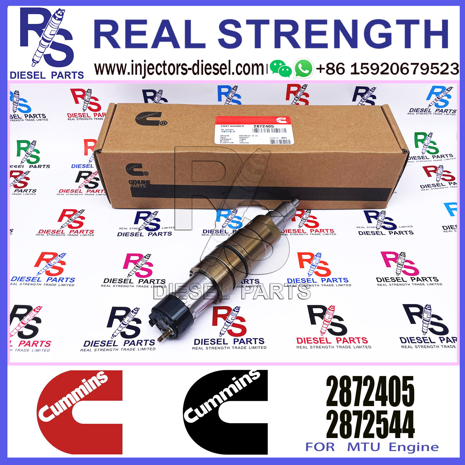 fuel injector 2894920 2872405 2897320 2488244 diesel fuel injectors for sale 2488244