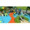 Buy cheap Cool Commercial Playground Sets High Safety Bright Colors Small Age Kids With Slide from wholesalers