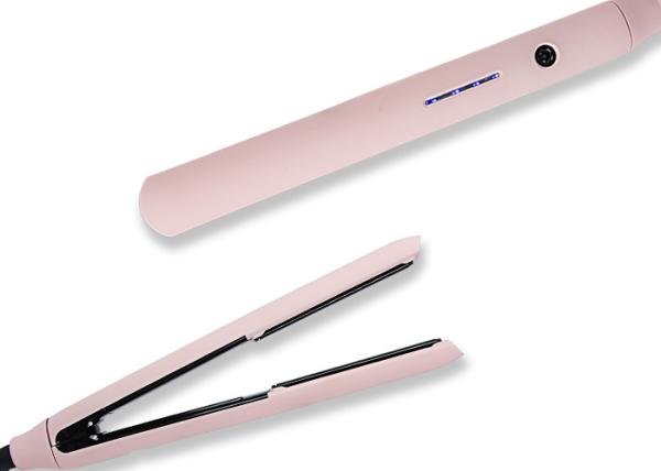 55W 2 In 1 Ceramic Tourmaline Ionic Flat Iron Hair Straightener Curler LED