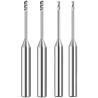Buy cheap Tungsten Carbide Flat End Mill Cutter Micro Diameter For Aluminum Alloy from wholesalers