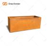 Buy cheap TUV Certified Easy Watering Outdoor Metal Planter Large Sized from wholesalers