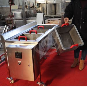 Buy cheap 9kw Power Vegetable Blanching Machine Manual Peanut Precooking Equipment from wholesalers