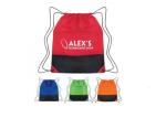 Reusable Personalized Drawstring Soccer Bags Cotton DIY Natural Color Bag