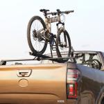 AluminumTruck Pickup Tonneau Cover Bike Bed Rack Mount Lockable Quick Release
