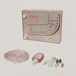 Analog Air Pressure Differential Meter Red Oil Digital Differential Pressure