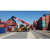 Buy cheap Heavy Duty Reach Stacker Forklift 45 Ton 15100mm Lift Height Red Color from wholesalers