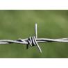 Buy cheap Use Of Prison Walls Double Strand Traditional Twist Galvanized Barbed Wire Coils from wholesalers