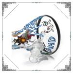 13 Inches Art Glass Bong 7MM Thick Glass Beaker Bongs Smoking Hookah Water Pipes