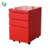 Buy cheap Red Color 3 Drawer Mobile Pedestal Cabinet Office Equipment A4 File Cabinet from wholesalers