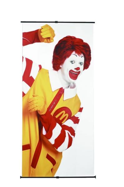 Buy cheap Foldable Graphic Banner Stand Aluminum Material L Exhibition Stand from wholesalers