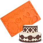 DIY Silicone Baking Utensils Cake Tools Fondant Silicone Lace Mat Sustainable