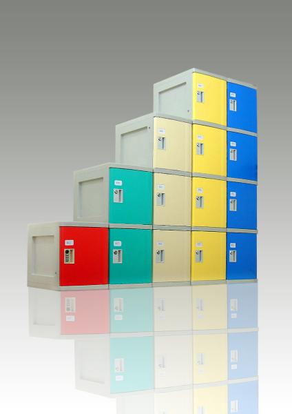 Buy cheap Keyless Security ABS Plastic Lockers For Employee, Water Resistant smart Lockers from wholesalers