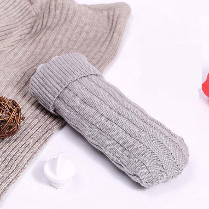 Silicone Hot Water Bottle Cozy Bag For Pain Relief Neck And Shoulders Feet Warmer