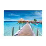0.6mm PET 40*60cm 3D Lenticular Poster / 3D Depth Effect Lenticular Landscape