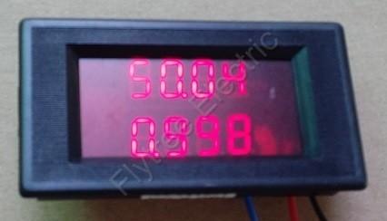 DC LED Dual LED Digital power meter panel watt Voltage current, low price, amps