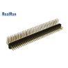 Buy cheap 2*35P CuZn38Pb2 Round Female Pin Header Right Angle UL94V-0 ISO9001 from wholesalers