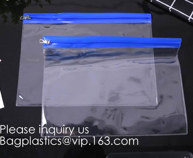 Clear Eva Pvc Bag With Zipper Swimwear Packaging Bag,Holographic Trendy Cosmetic Pvc Bag Portable Travel Makeup Bag