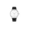 Buy cheap Stainless Steel Case Automatic Quartz Watch , Small Mens Leather Strap Watches from wholesalers