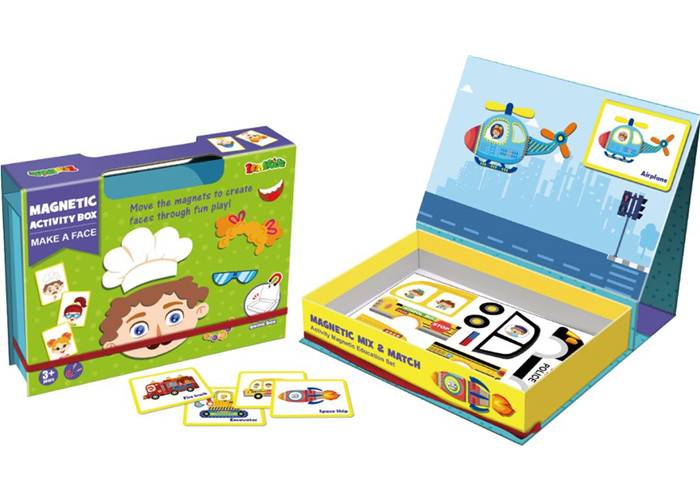 Magnetic Titles Blocks Magnetic Game Set EVA Foam Educational Toys With Gift Box For Kids