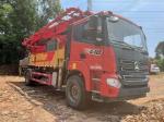 The 2021 Red Sy Concrete Pump Truck with 2 Boom Sections on Sy prime s Homemade