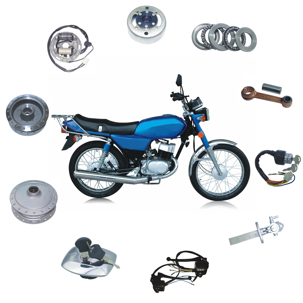 AX100 Motorcycle Engine Cylinder Piston Ring Motorcycle Wheel Accessories