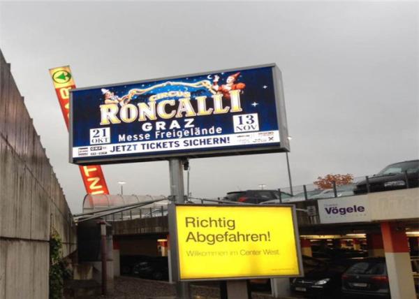 Buy cheap SMD3535 6500cd/sqm P10 Outdoor LED Advertising Billboard For Road from wholesalers