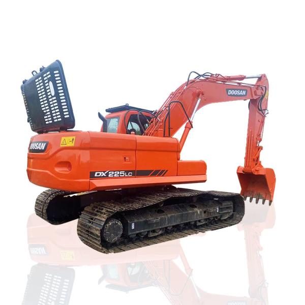 Buy cheap DX225 Used Doosan Excavators Powerful Engine 157kw Rated Power from wholesalers