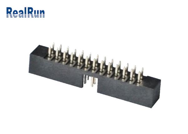 Buy cheap 180 Degree 2.0mm Pitch Box Header Connector 26P DIP Double Row from wholesalers