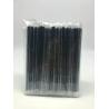 Buy cheap Stright Drinking Straws in Black color diameter 6mm length 19 cm from wholesalers