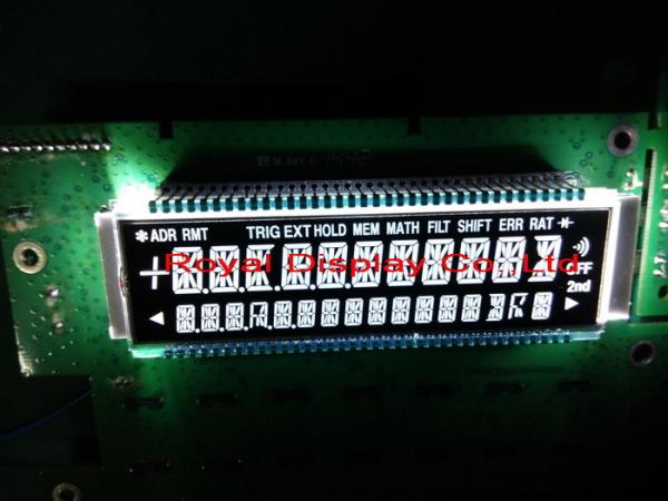 Buy cheap High Reliability Black Va Lcd Display For Car Radios / Air Conditioner from wholesalers