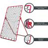 Buy cheap Pitch Back Replacement Football Net 6FT Softball Bounce Back Net from wholesalers
