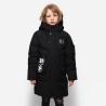 Buy cheap Bilemi Solid Black Thick Hooded Warm Boys Winter Jacket Fashion Parka Kids Downcoat from wholesalers