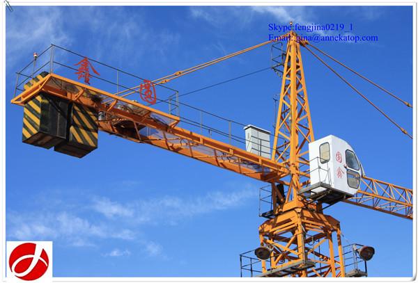 Buy cheap new type low price 10t QTZ125(6515) building Tower Crane for sale from wholesalers