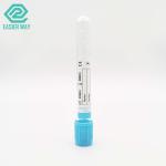 Non Toxic Blood Collection Tubes Vacuum Pt Tube Sodium Citrate With Blue Cap