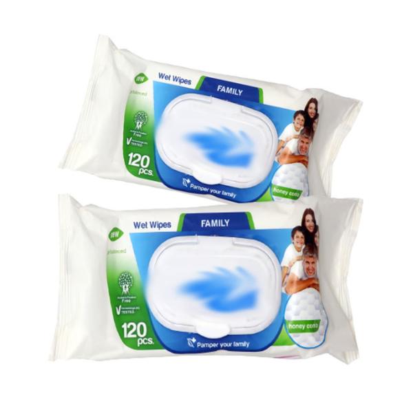 1 Year Warranty PLC Control Wipe Production Line with 0.6Mpa Air Pressure 6