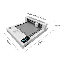 Buy cheap Cardboard Paper Cutter A3 Size Flat Bed Guillotine Cutter A3 product