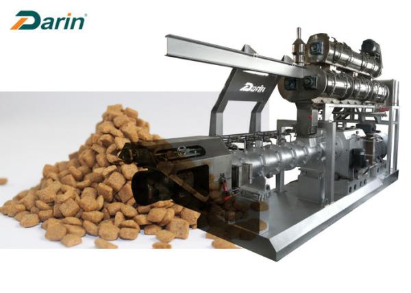 Buy cheap CE Certificate Large Capacity Pet Food Line Twin Screw Extruder from wholesalers